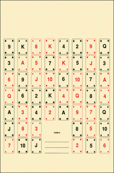 Action Target CARD2100 Entertainment  52 Playing Cards Paper 22.50″ x 24″ Multi-Color 100 Per Box