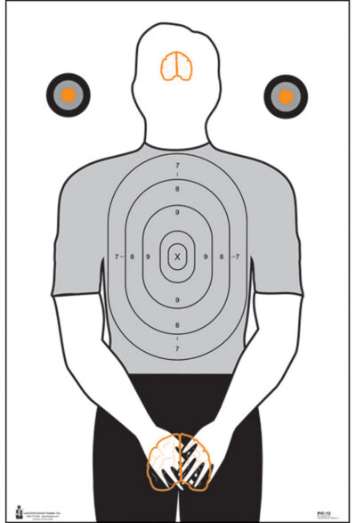 Action Target PIC12100 Entertainment Politically Incorrect Silhouette Paper Hanging 23″ x 35″ Black/Gray/White 100 Per Box