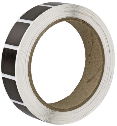 Action Target PASTBK Pasters  Black Adhesive Paper 7/8″ 1000 Per Roll