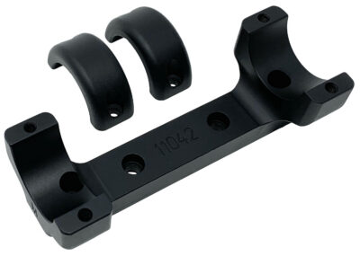 DNZ 11042 Game Reaper-Traditions Scope Mount/Ring Combo Matte Black 1″