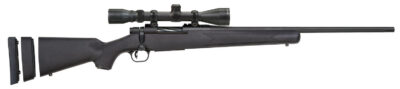 Mossberg 28094 Patriot Super Bantam Youth 350 Legend 4+1 22″ Matte Blued Fluted Steel Barrel & Receiver, Black Synthetic Stock,  3-9x40mm Duplex Scope