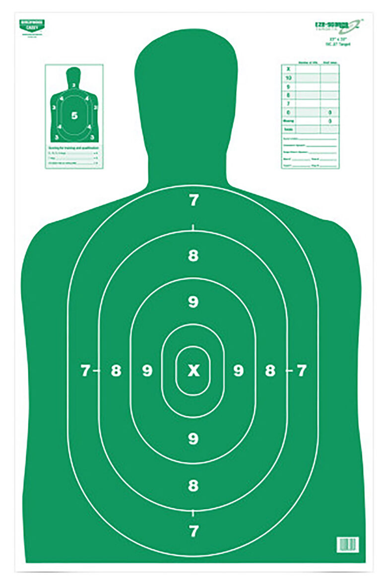 Birchwood Casey EZE-Scorer Target BC-27 Green 23x35 in. 100 pk.