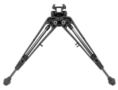 Limbsaver 12601 True-Track Bipod made of Durable Isoplast with Black Finish, Rubber Feet, Sling Stud Attachment, 7-11″ Vertical Adjustment & Leg-Lock System
