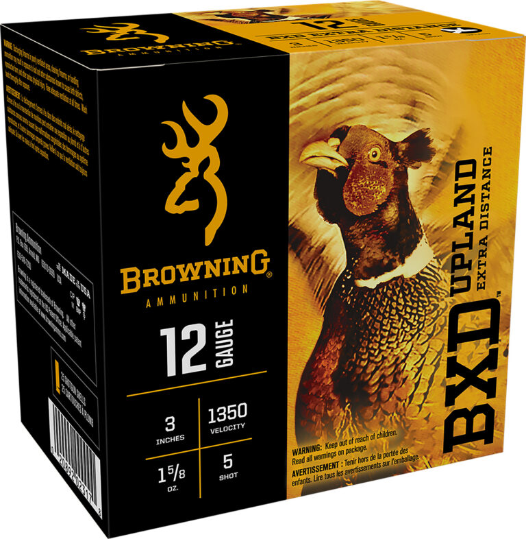 Browning Ammo B193511235 BXD Upland 12 Gauge 3" 1 5/8 oz 5 Shot 25 Bx/ 10 Cs