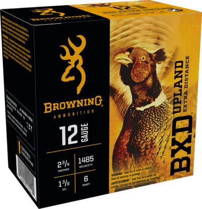 Browning Ammo B193511226 BXD Upland 12Gauge 2.75″ 1 3/8oz 6Shot 25 Per Box/10 Case