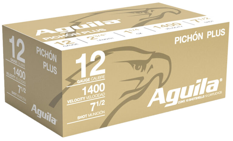 Aguila Pichon Plus Shotgun Load 12 ga. 2.75 in. 1 1/4 oz. 7.5 Shot 10 rd.
