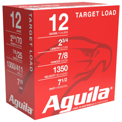 Aguila 1CHB1250 Competition  12 Gauge 2.75″ 7/8 oz 7.5 Shot 25 Bx/ 10 Cs