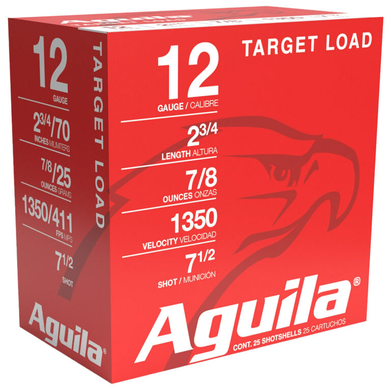 Aguila 1CHB1250 Competition 12 Gauge 2.75" 7/8 oz 7.5 Shot 25 Bx/ 10 Cs