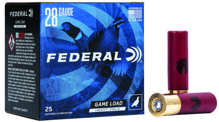 Federal H2895 Game-Shok Heavy Field 28Gauge 2.75" 1oz 5Shot 25 Per Box/10 Case