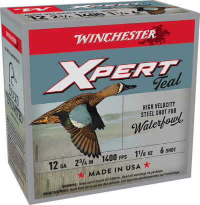 Winchester Ammo WEX12H6 Super X Xpert High Velocity 12Gauge 2.75″ 1 1/8oz 6Shot 25 Per Box/10 Case