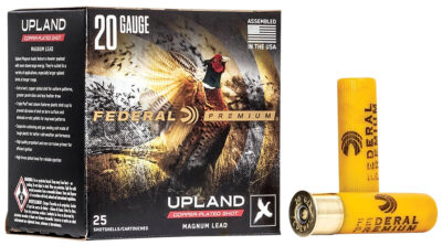 Federal P2585 Premium Wing-Shok Magnum 20Gauge 3″ 1 1/4oz 5Shot 25 Per Box/10 Case
