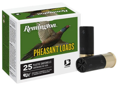 Remington Ammunition 20048 Pheasant  12Gauge 2.75″ 1 1/4oz 6Shot 25 Per Box/10 Case