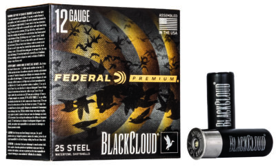 Federal PWBX1473 Black Cloud FS 12Gauge 2.75″ 1 1/8oz 3Shot 25 Per Box/10 Case
