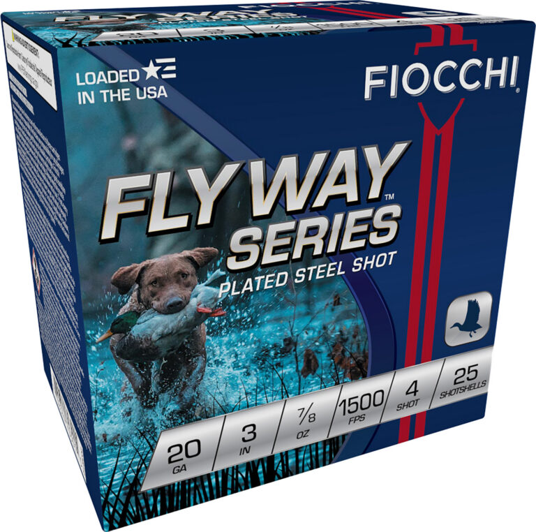 Fiocchi Speed Steel Shotgun Loads 20 ga. 3 in. 7/8 oz. 4 Shot 25 rd.