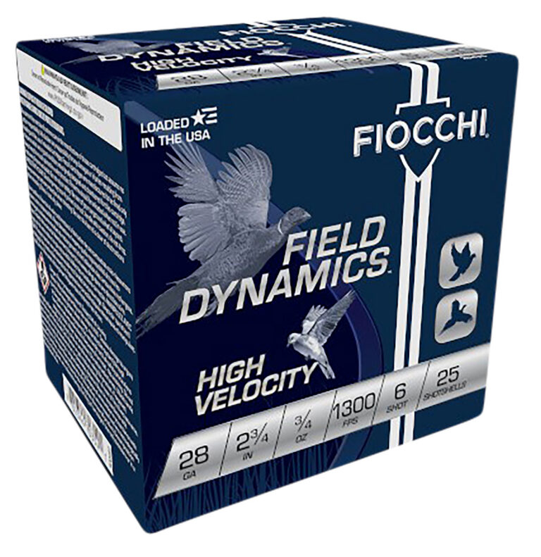 UPLAND GAME 28 GAUGE 2-3/4'' #6 SHOT SHOTGUN AMMO UPLAND GAME 28 GAUGE 2-3/4'' 3/4OZ #6 SHOT 25/BOX
