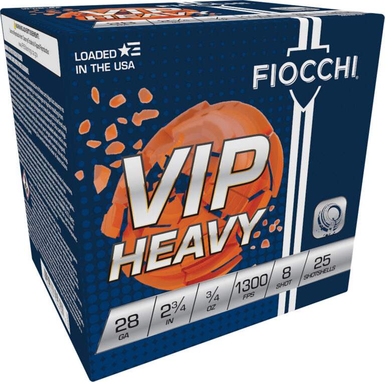 VIP HEAVY 28 GAUGE 2-3/4'' 3/4OZ #8 SHOT 25/BOX VIP HEAVY 28 GAUGE 2-3/4'' 3/4OZ #8 SHOT 25/BOX