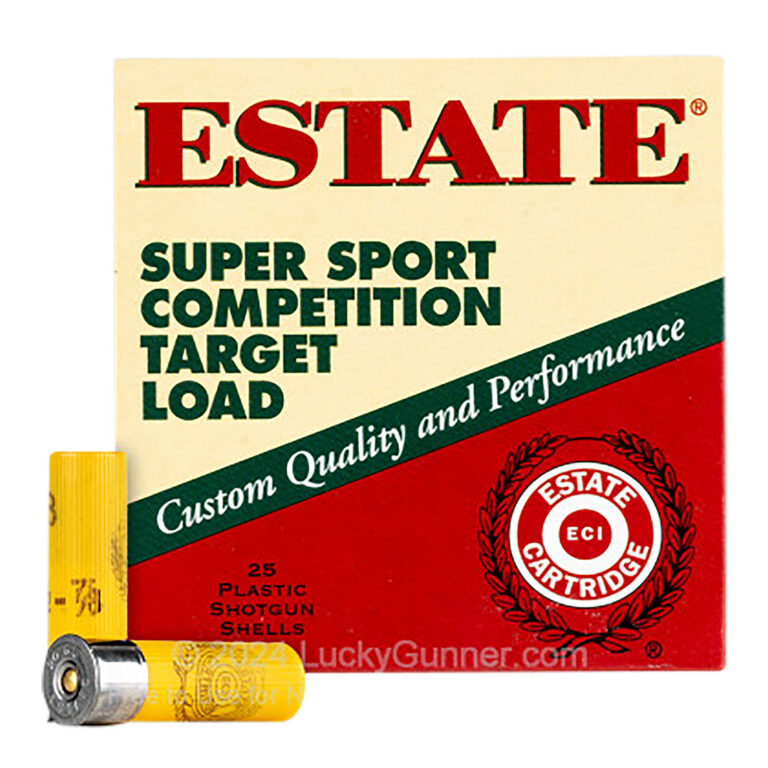 Estate SS208 Super Sport 20 Gauge 2.75" 7/8 oz 8 Shot 25 Bx/ 10 Cs