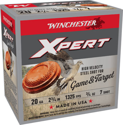 Winchester Ammo WE20GT7 Super X High Velocity 20 Gauge 2.75″ 3/4 oz 7 Shot 25 Bx