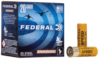 Federal WF2086 Speed-Shok  20Gauge 2.75″ 3/4oz 6Shot 25 Per Box/10 Case