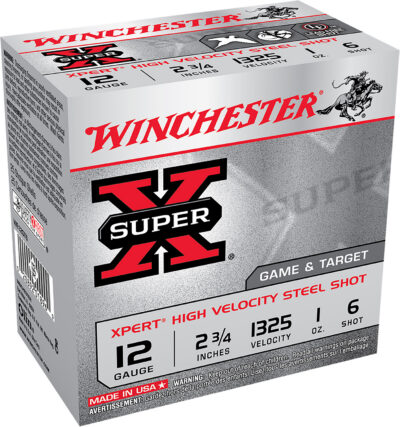 Winchester Ammo WE12GTVP6 Super X Xpert High Velocity 12 Gauge 2.75″ 1 oz 6 Shot