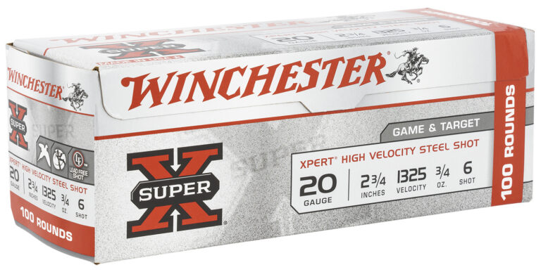 Winchester Ammo WE20GTVP6 Super X Xpert High Velocity 20 Gauge 2.75" 3/4 oz 6 Sh