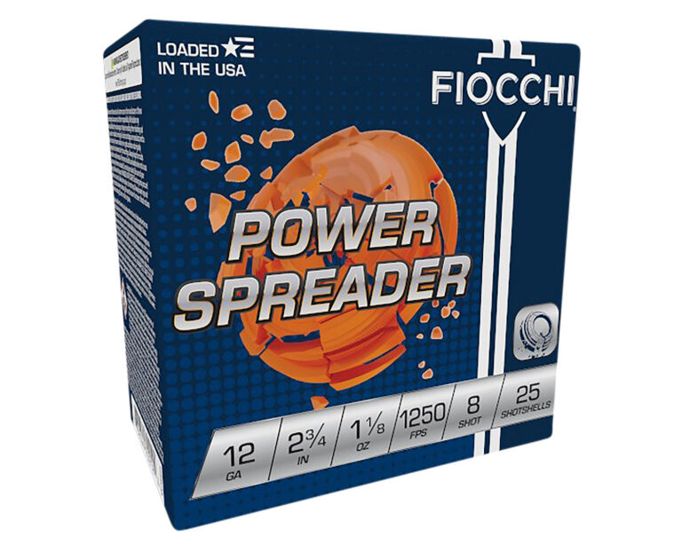 Fiocchi 12SSCX8 Exacta Rino Spreader 12 Gauge 2.75" 1 1/8 oz 8 Shot 25 Bx/ 10 Cs