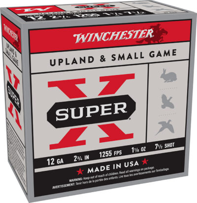 Winchester Ammo XU12H7 Super-X Heavy Game Load 12 Gauge 2.75″ 1 1/8 oz 7.5 Shot