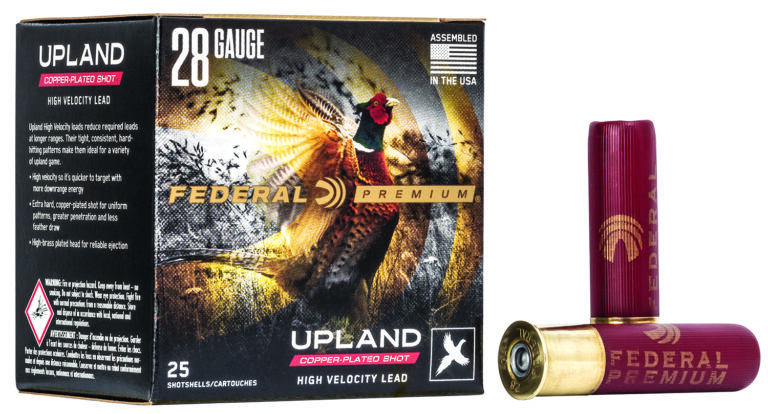 Federal P2838 Premium Wing-Shok High Velocity 28Gauge 2.75" 3/4oz 8Shot 25 Per Box/10 Case