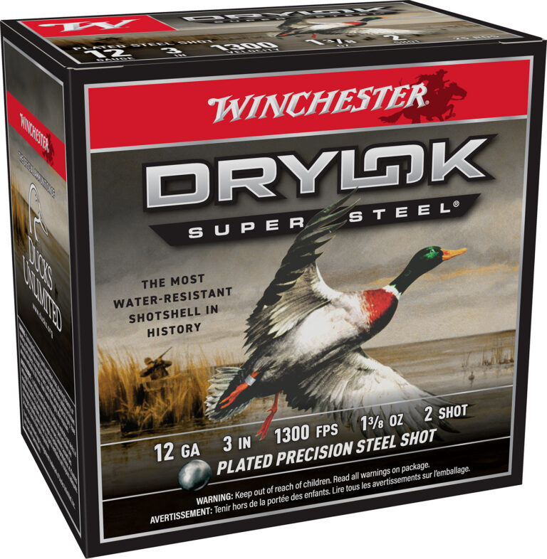 Winchester Ammo XSM1232 Drylock Super Steel Magnum 12 Gauge 3" 1 3/8 oz 2 Shot 2