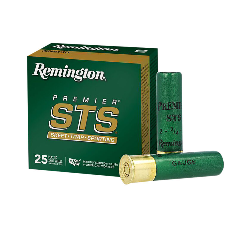 STS TARGET AMMO 12 GAUGE 2-3/4'' 1 OZ #8 SHOT PREMIER STS TARGET 12 GAUGE 2-3/4'' 1OZ #8 SHOT 25/BOX