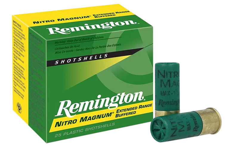 REMINGTON NITRO MAGNUM LOADS 12GA 2-3/4IN 1-1/2OZ 4 AMMO 25RD