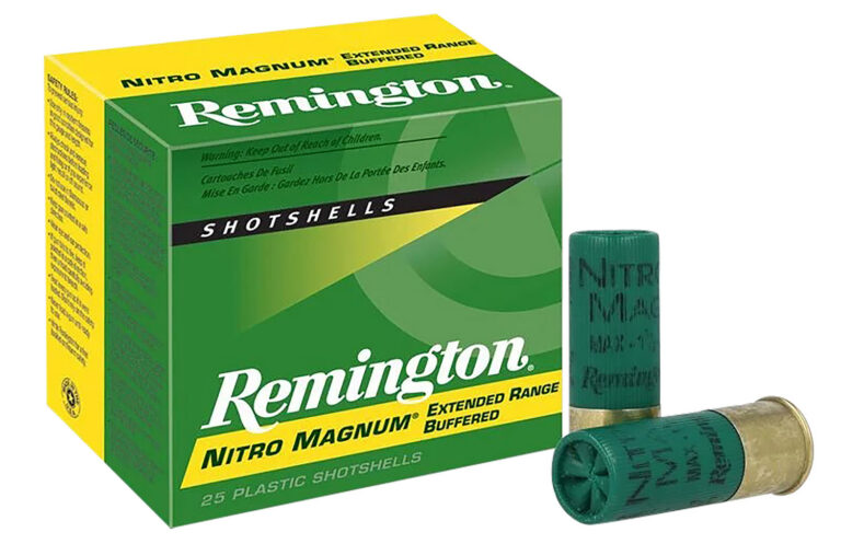 Remington Ammunition NM124 Nitro Mag 12 Gauge 3" 1 5/8 oz 4 Shot 25 Bx/ 10 Cs