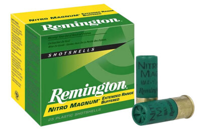 Remington Ammunition 26682 Nitro Magnum  12Gauge 3″ 1 7/8oz 2Shot 25 Per Box/10 Case