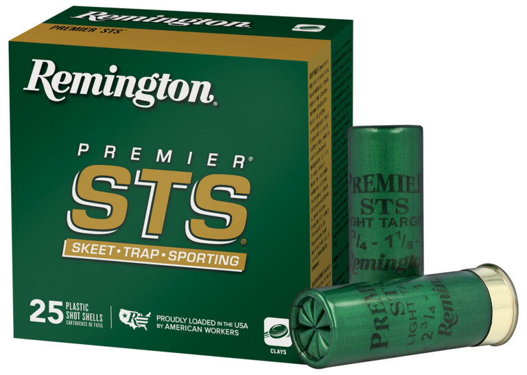 Remington Premier STS 12ga 2.75'' 1-1/8oz #7.5 25/bx PREMIER STS TARGET 12 GAUGE 2-3/4'' 1-1/8OZ #7.5 SHOT 25/BOX