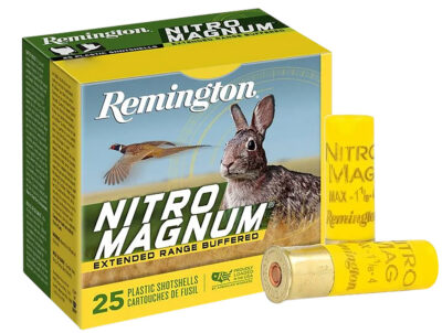 Remington Ammunition 20674 Nitro Magnum  20Gauge 3″ 1 1/4oz 6Shot 25 Per Box/10 Case