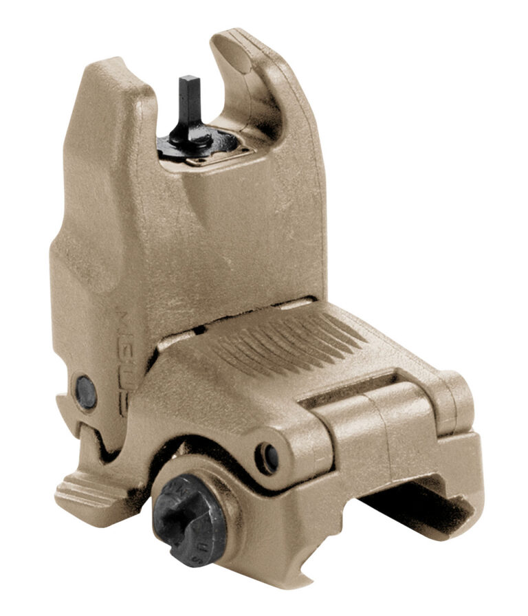 AR-15  FLIP-UP MBUS GEN 2 FRONT SIGHT MBUS FRONT SIGHT FLIP-UP POLYMER FOR AR-15 FDE