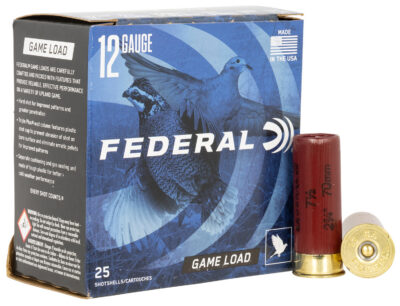 Federal H12175 Game-Shok Upland 12Gauge 2.75″ 1oz 7.5Shot 25 Per Box/10 Case