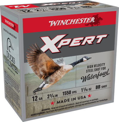Winchester Ammo WEX12BB Super X Xpert High Velocity 12Gauge 2.75″ 1 1/16oz BBShot 25 Per Box/10 Case