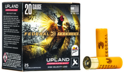 Federal PF20475 Premium Wing-Shok Pheasant Forever High Velocity 20Gauge 2.75″ 1oz 7.5Shot 25 Per Box/10 Case