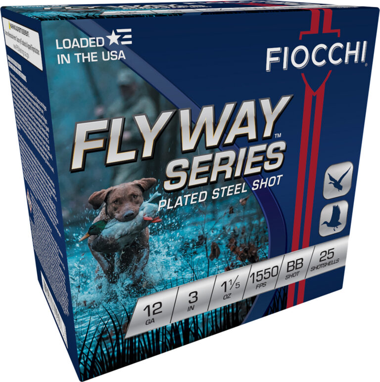 Fiocchi Flyway Shotgun Loads 12 ga. 3 in. 1 1/5 oz. BB Shot 25 rd.