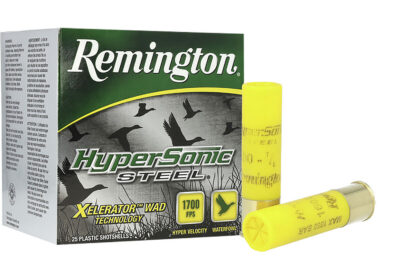 Remington Ammunition 26823 HyperSonic Steel 20Gauge 3″ 7/8oz 2Shot 25 Per Box/10 Case