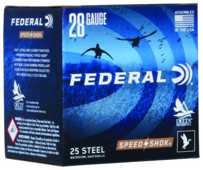 Federal WF2836 Speed-Shok  28 Gauge 2.75″ 5/8 oz 6 Shot 25 Bx/ 10 Cs