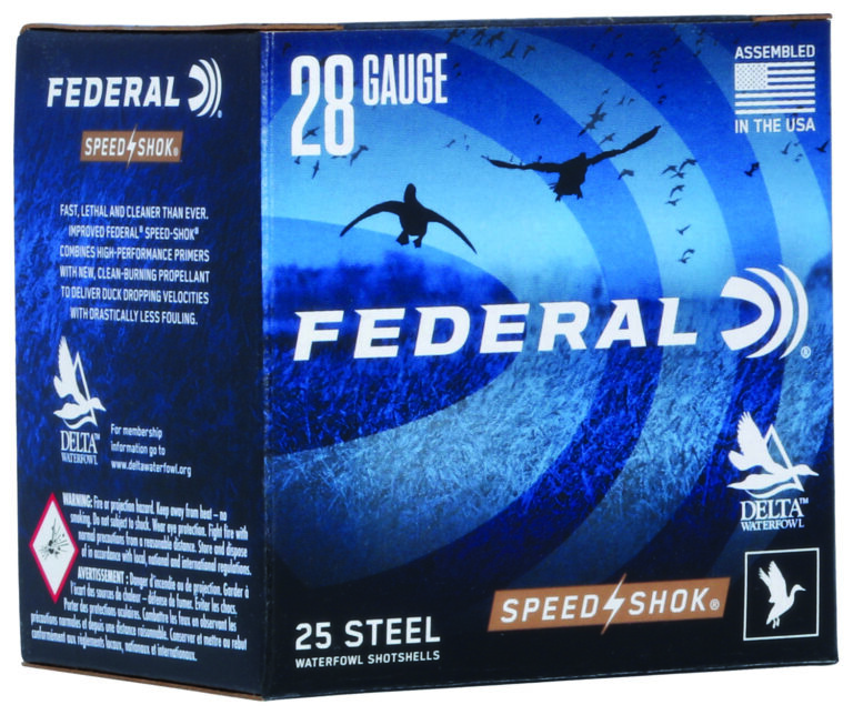Federal WF2836 Speed-Shok  28 Gauge 2.75" 5/8 oz 6 Shot 25 Bx/ 10 Cs