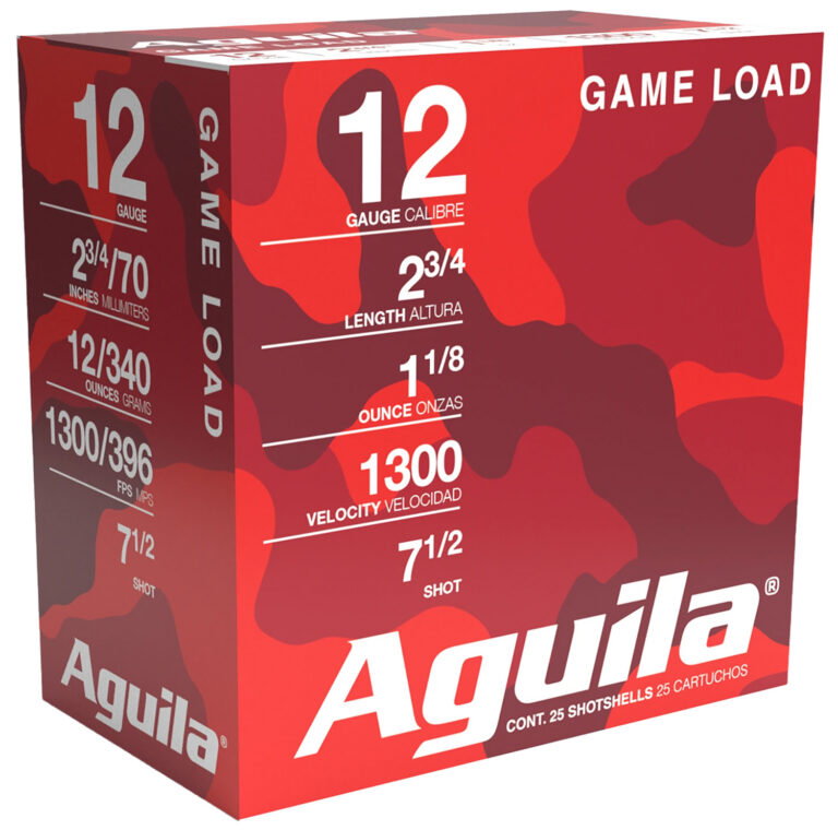 Aguila 1CHB1327 Competition 12 Gauge 2.75" 1 oz 7.5 Shot 25 Bx/ 10 Cs