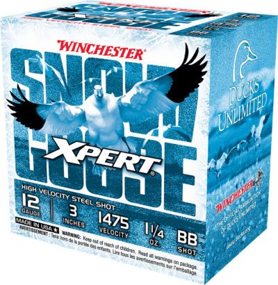 Winchester Ammo WXS123BB Xpert Snow Goose High Velocity 12 Gauge 3″ 1 1/4 oz BB