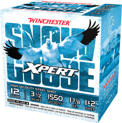Winchester Ammo WXS12L12 Xpert Snow Goose High Velocity 12Gauge 3.50″ 1 3/8oz 1/2Shot 25 Per Box/10 Case