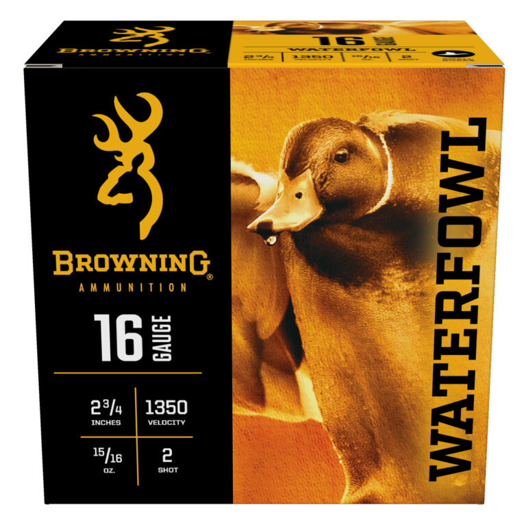 Browning Ammo B193411622 BXD Waterfowl 16 Gauge 2.75" 15/16 oz 2 Shot 25 Bx/ 10