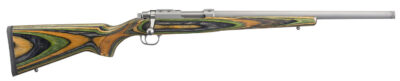 Ruger 7226 77/22  22 Hornet 6+1 18.50″ Green Mountain Matte Stainless Right Hand