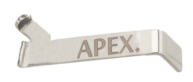 Apex Tactical 102103 Performance Connector Compatible w/Glock Pistol, Silver Metal