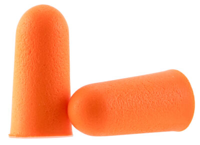Walker’s GWPFP25BAG Foam Ear Plugs  Foam 32 dB In The Ear Orange Adult 25 Pair